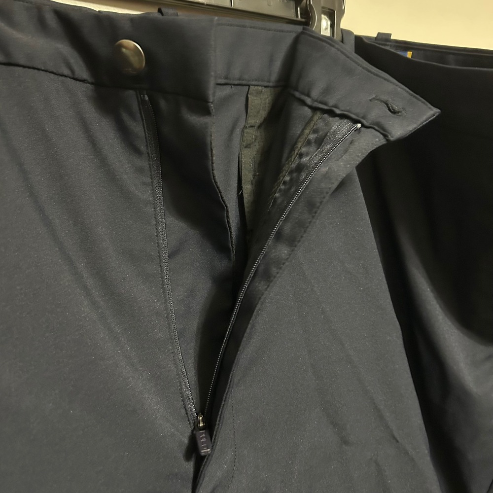 Polo Ralph Lauren Mens Shorts Navy Blue Performance Golf Big Tall 50 52X11.5 Zip - Picture 9 of 12